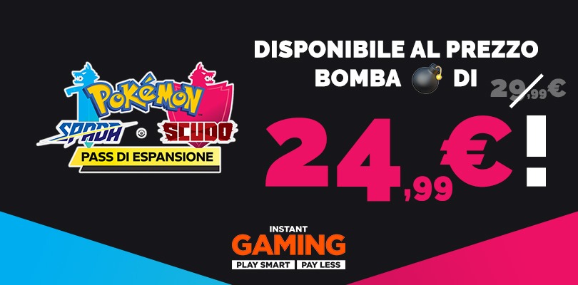 Sconto bomba sul pass di espansione di Pokémon Spada e Scudo!