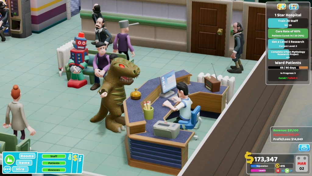 Two Point Hospital skin