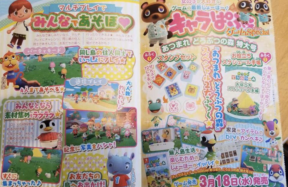 Animal Crossing: New Horizons scan