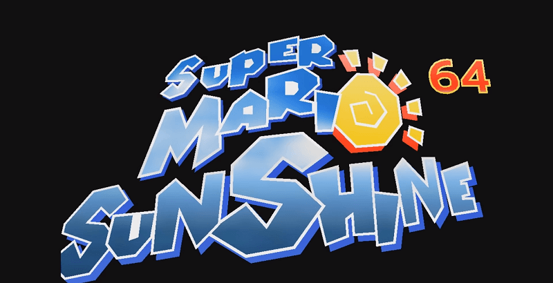 Super Mario Sunshine ricreato da un modder con il motore grafico di Super Mario 64