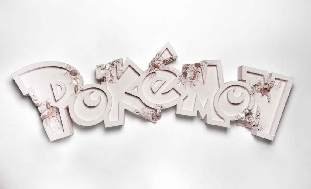 Logo Daniel Arsham Pokémon