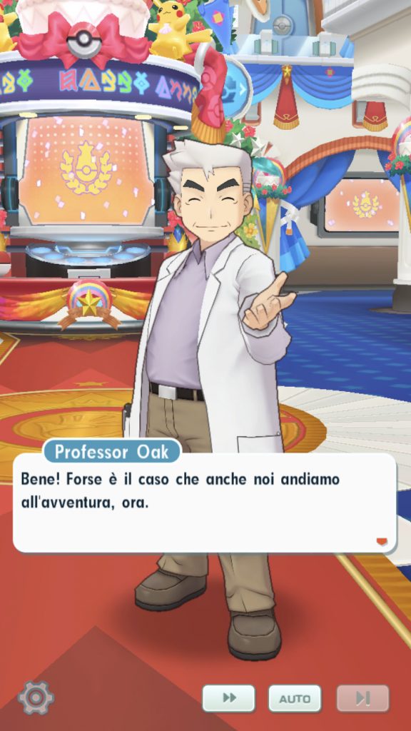 Il Professor Oak su Pokémon Masters