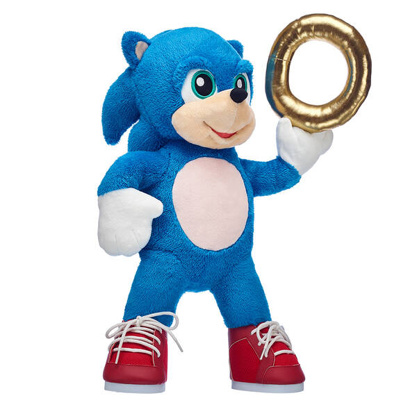 peluche di sonic