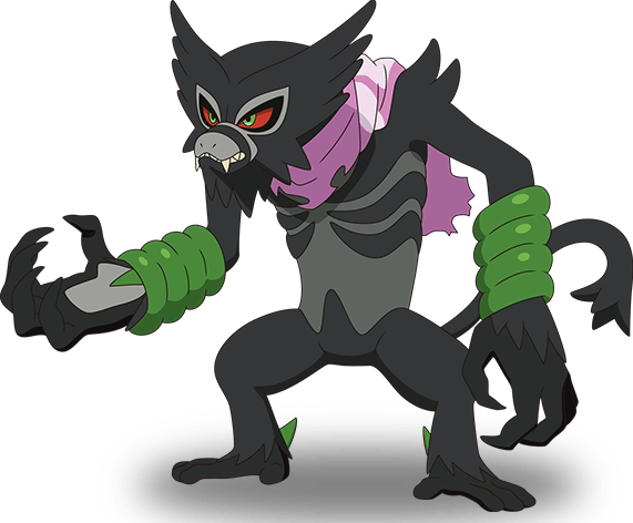 Zarude raffigurato in Pokémon Coco