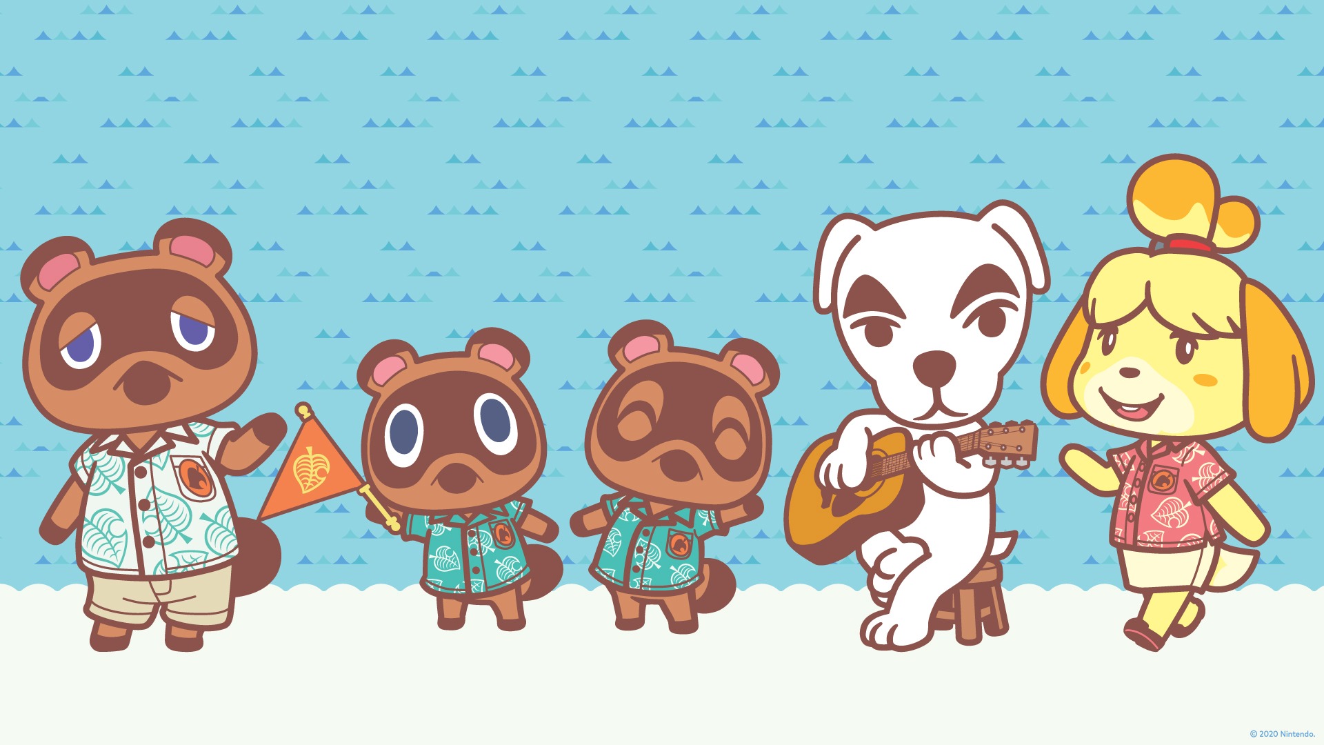 Sfondi gratis di Animal Crossing: New Horizons sul sito di Walmart