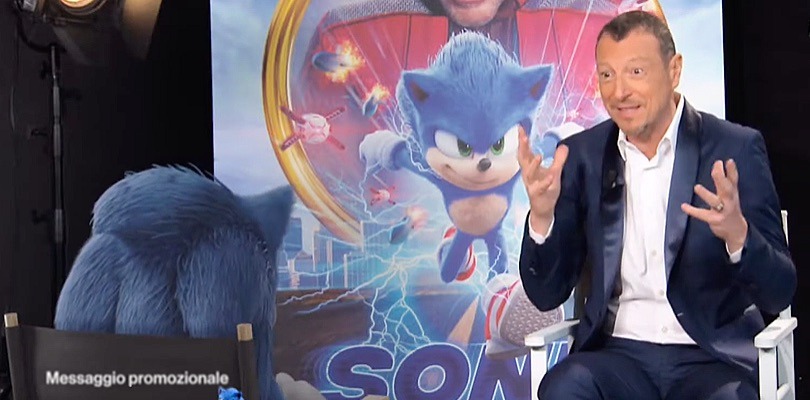 Amadeus intervista Sonic per celebrare l'uscita del film nelle sale italiane