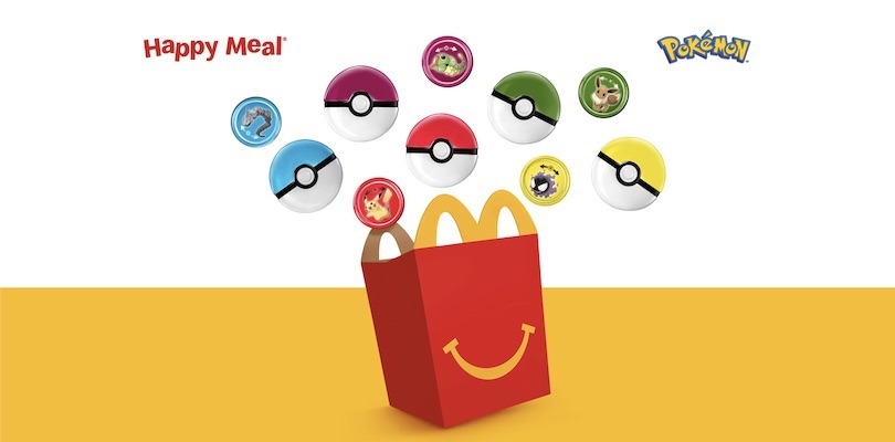 Sono arrivati i nuovi Happy Meal Pokémon nei McDonald's italiani