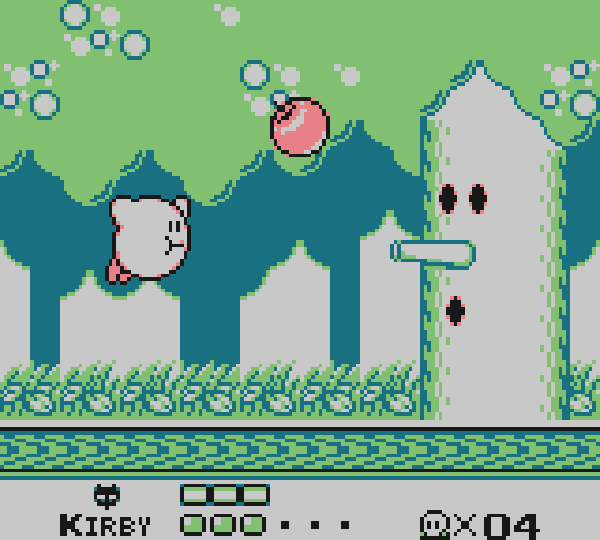 Kirby vs Whispy Woods
