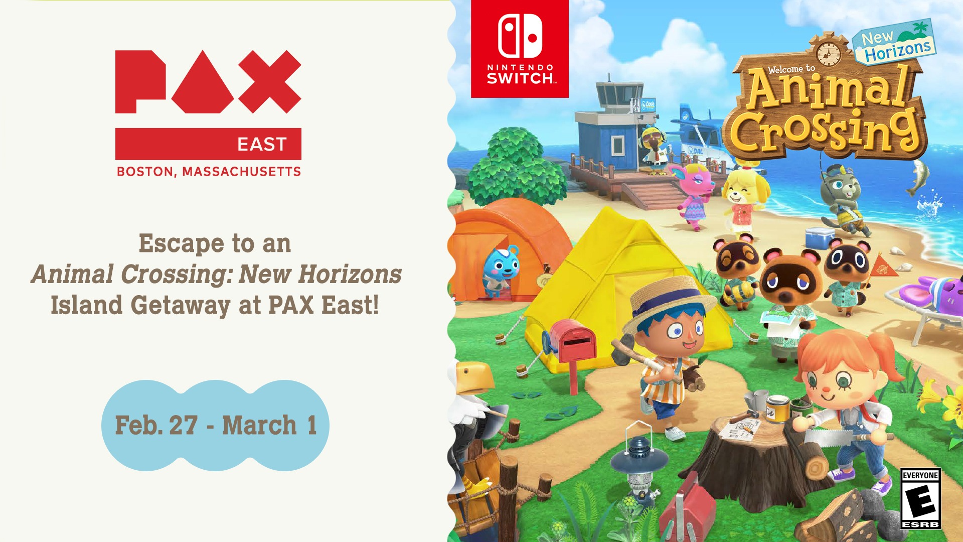Facciamo un giro nel padiglione di Animal Crossing: New Horizons al PAX East 2020