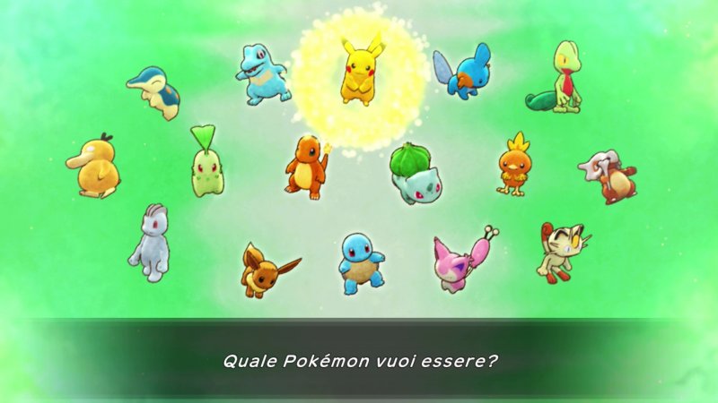 Pokemon Mystery Dungeon scelta