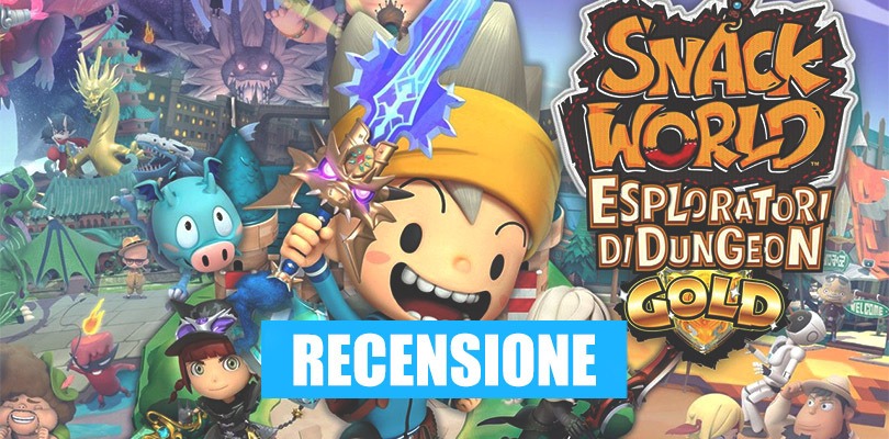 [RECENSIONE] Snack World: Esploratori di Dungeon - Gold