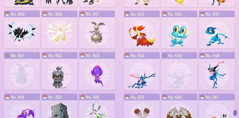 Floette di AZ, tre forme di Greninja e altre stranezze del Pokédex di Pokémon HOME