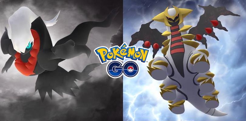 Il team di Pokémon GO conferma che i raid di Darkrai e Giratina verranno recuperati in Italia