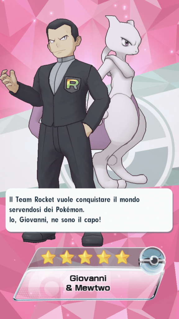 Giovanni & Mewtwo