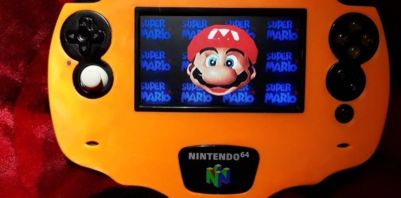 Nintendo 64 trasformato in una console portatile grazie a un modder