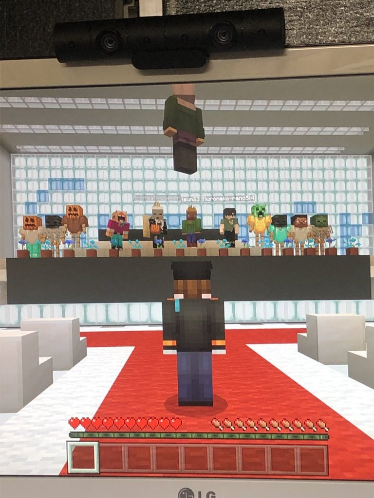 Minecraft cerimonia diploma