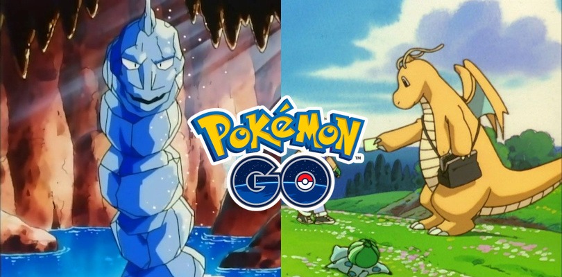 Onix di cristallo e Dragonite postino potrebbero arrivare su Pokémon GO
