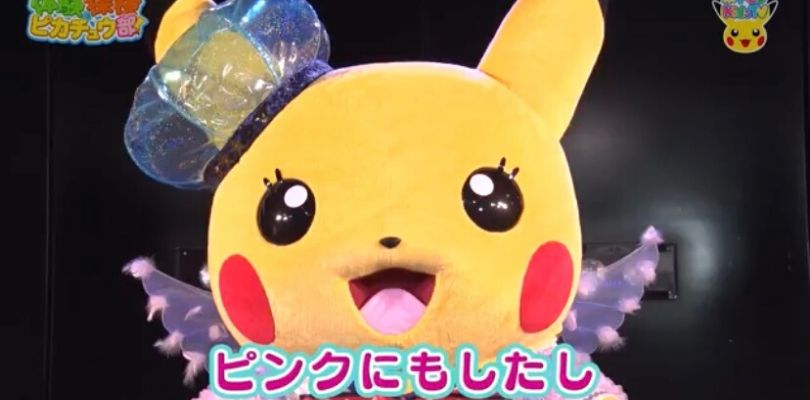 Pikachu si veste da idol in Giappone