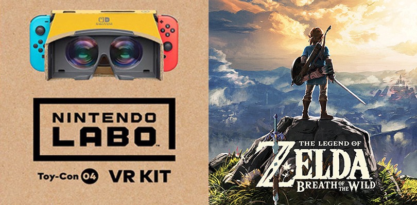 Un fan di Zelda ricrea un santuario di Breath of the Wild usando Nintendo Labo