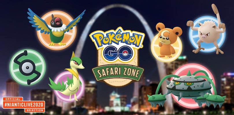 La Zona Safari di Pokémon GO a St. Louis rimandata come precauzione dal Coronavirus