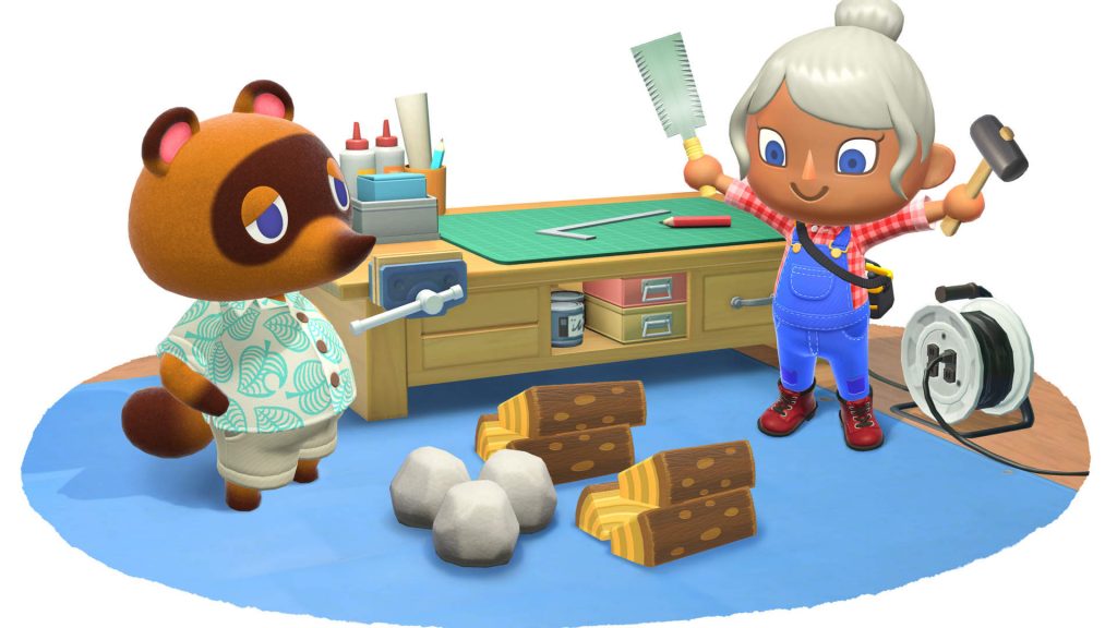 Animal Crossing New Horizons crafting