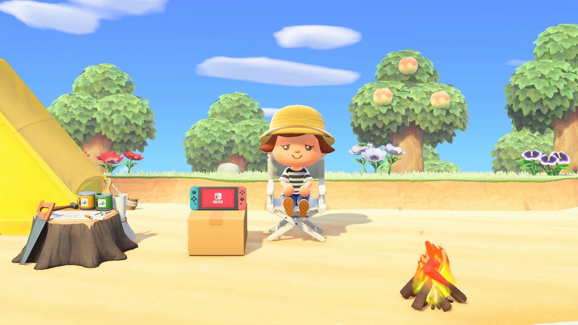 Il primo aggiornamento di Animal Crossing: New Horizons sblocca una Nintendo Switch