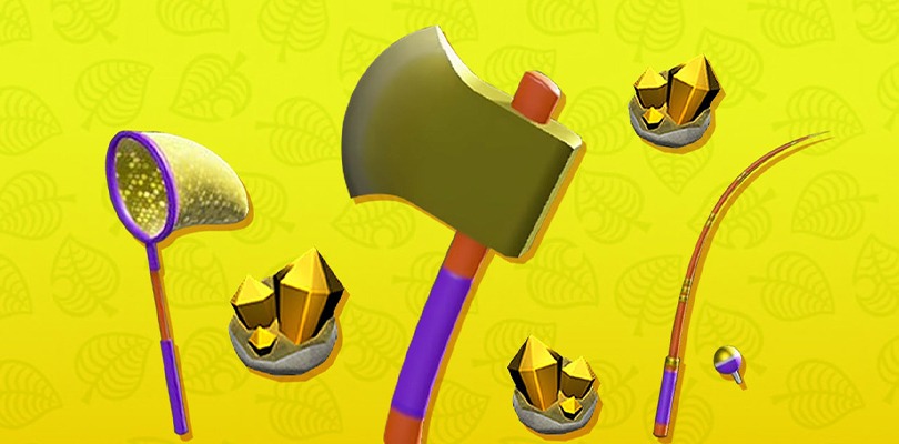 Come sbloccare tutti gli strumenti d'oro in Animal Crossing: New Horizons