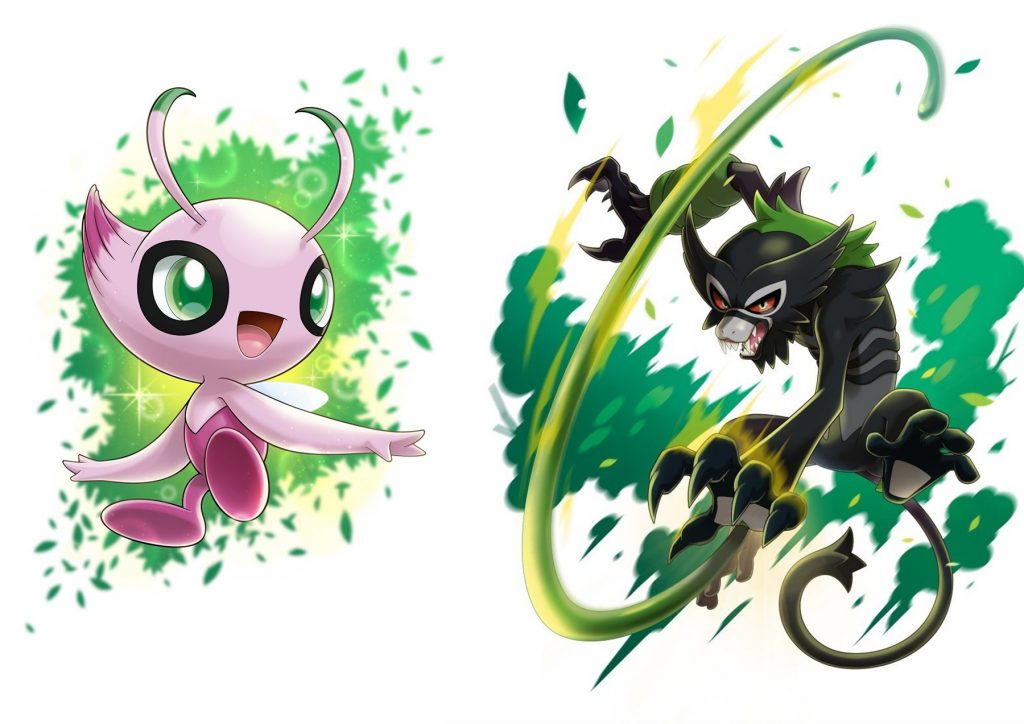 Zarude e Celebi