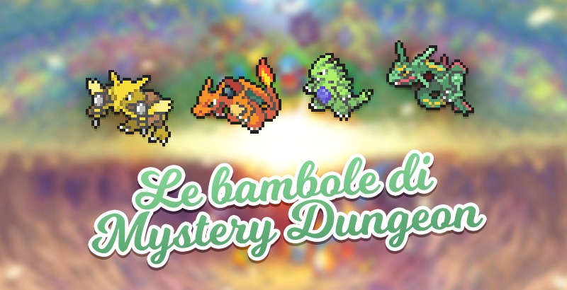 Festeggia l'arrivo di Mystery Dungeon DX su Switch con le nuove bambole del PokéPoints Store