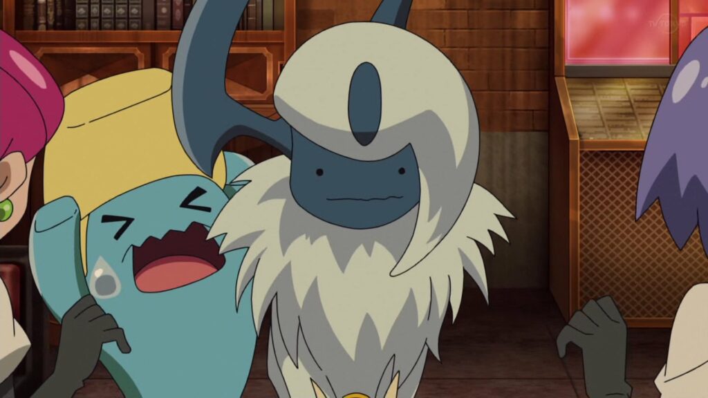 Ditto Absol anime Pokémon