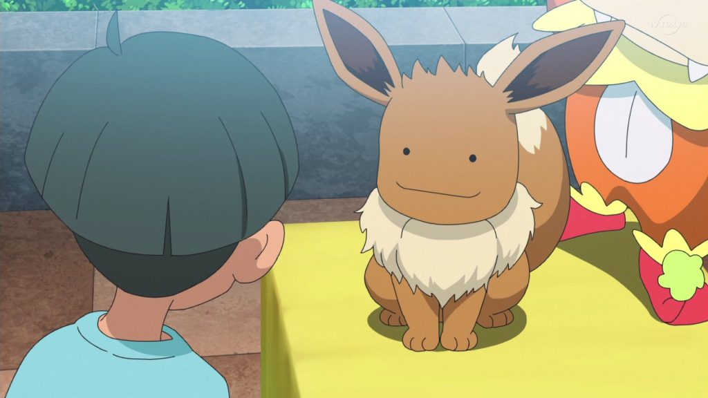 Ditto Eevee anime Pokémon