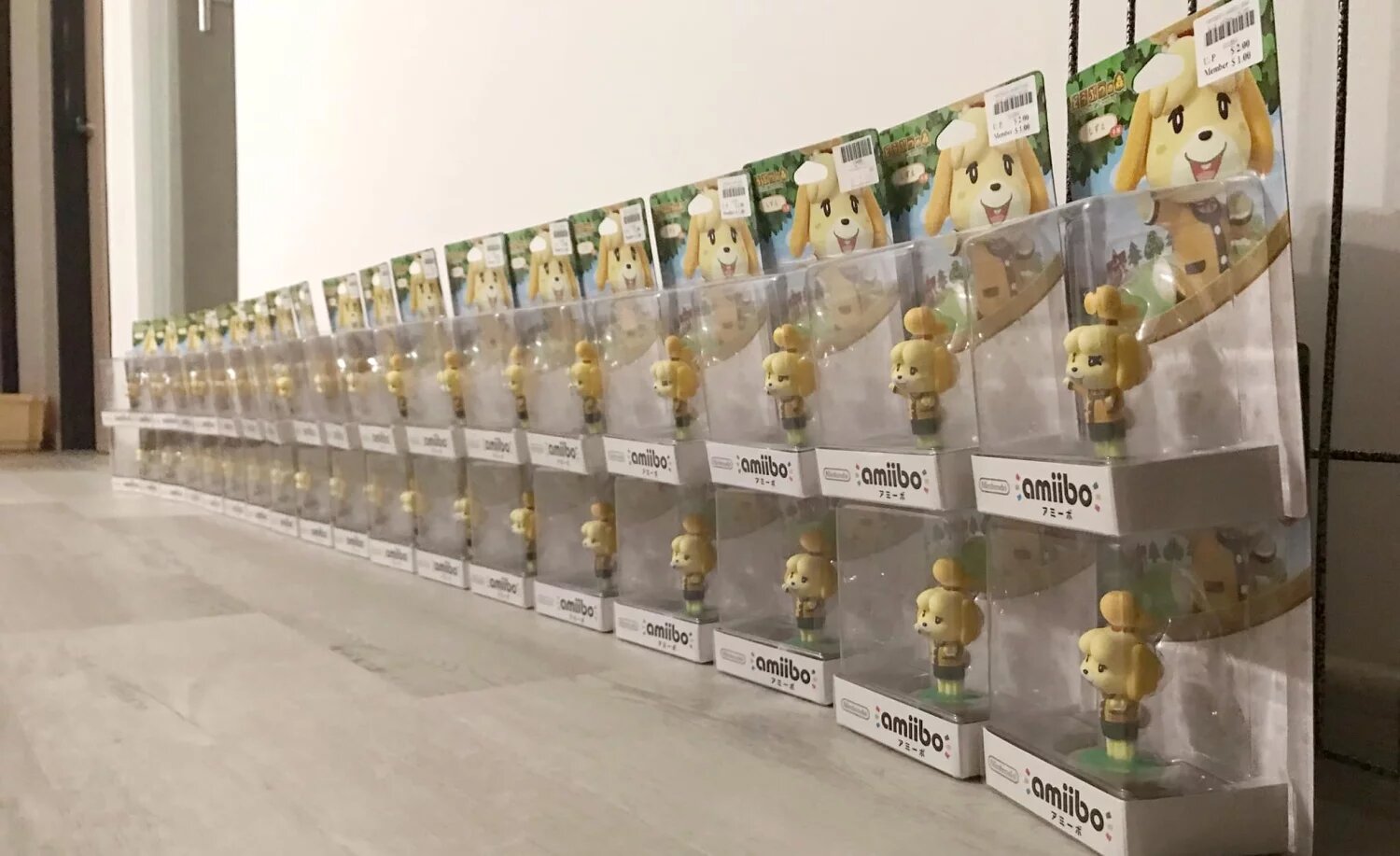 Compra 36 amiibo di Fuffi per prendere in giro la moglie