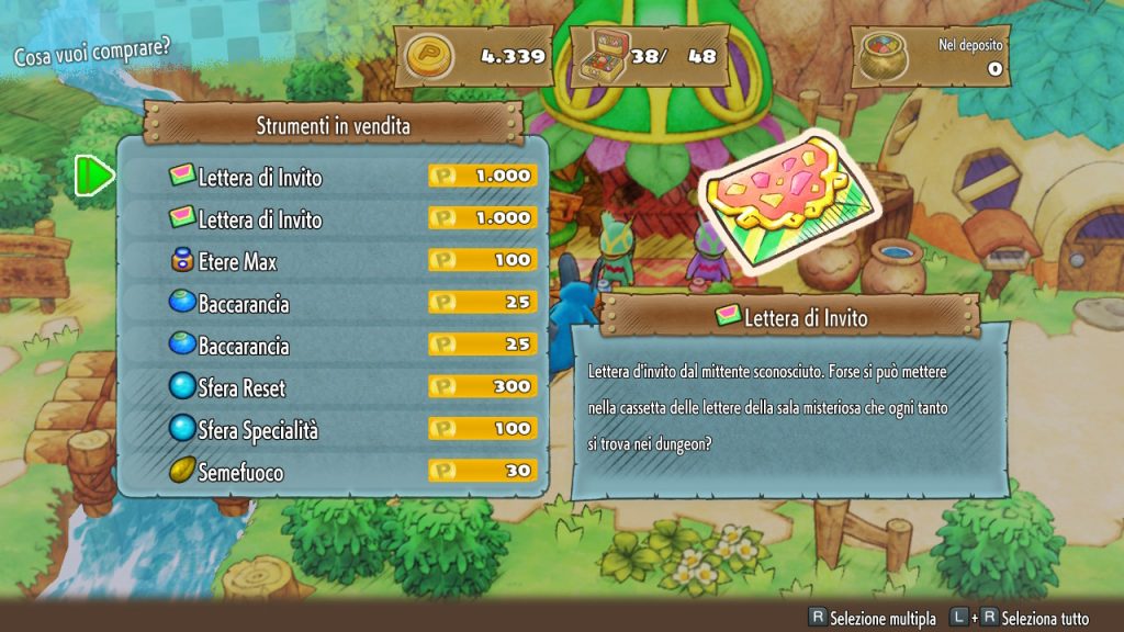 Lettera di Invito Pokémon Mystery Dungeon DX