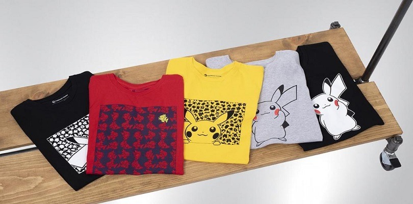 Nuove t-shirt disponibili sul Pokémon Center americano online