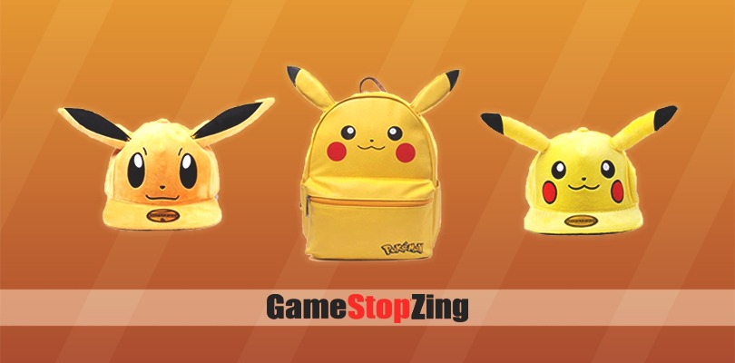 Nuovi esclusivi prodotti Pokémon da GameStopZing