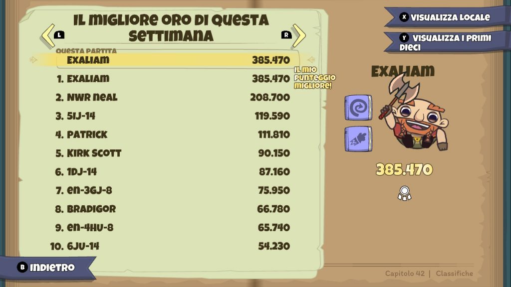 Classifica online di Roundguard