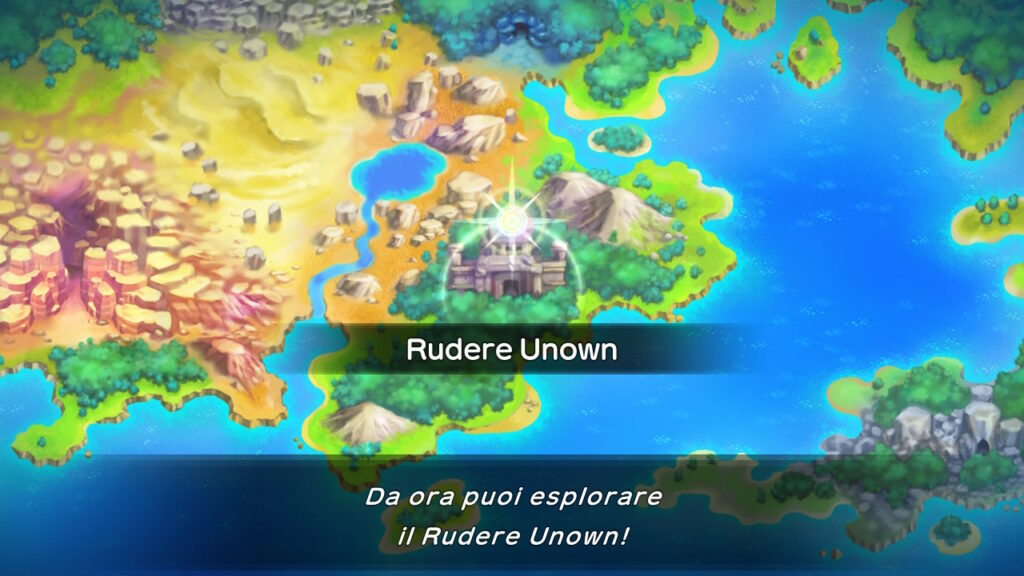 Rudere Unown Pokémon Mystery Dungeon