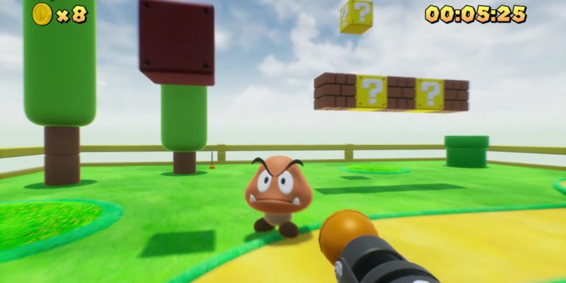 Super Mario Bros. diventa uno sparatutto in prima persona grazie all’opera di un designer