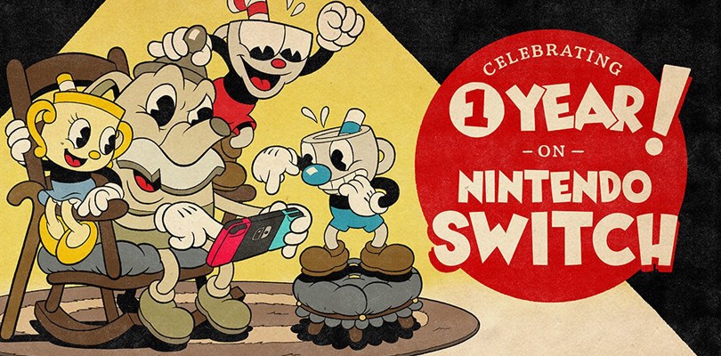 Cuphead celebra il suo primo anno su Nintendo Switch con uno sconto speciale