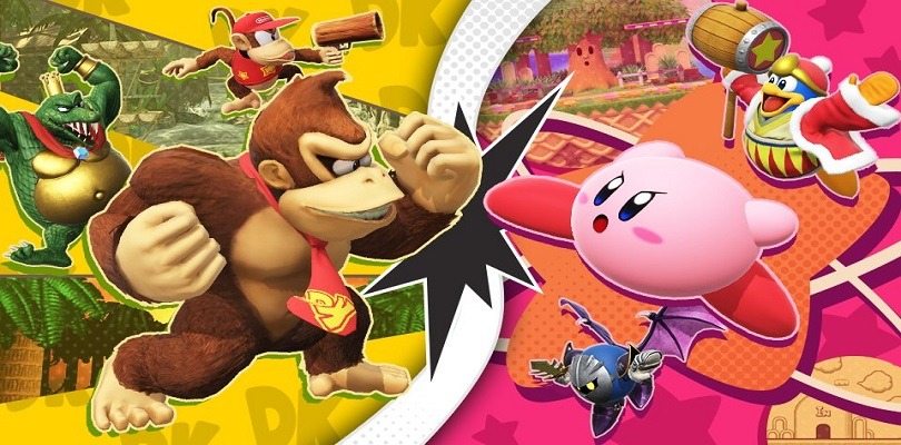 Donkey Kong e Kirby si affrontano nel nuovo torneo online di Super Smash Bros. Ultimate