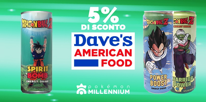 Le lattine di Dragon Ball Z hanno un'aura potentissima e sono arrivate in Italia