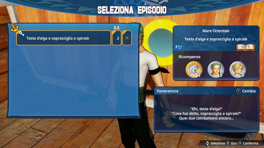 One Piece Pirate Warriors 4 diario del tesoro