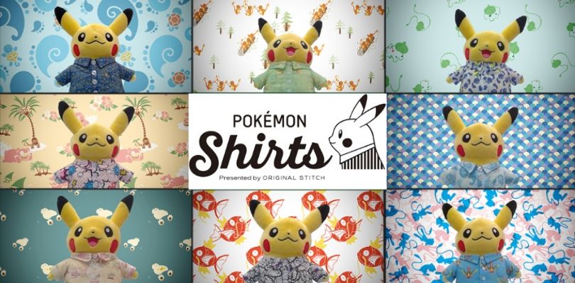 Original Stitch rilascia i wallpaper ufficiali con i temi delle sue camicie Pokémon