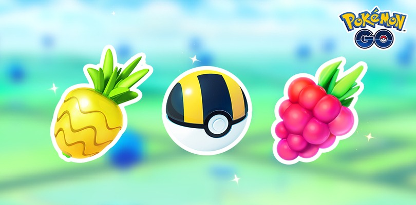 Ultra Ball, Baccananas e Bacchelampon in offerta a una Pokémoneta su Pokémon GO