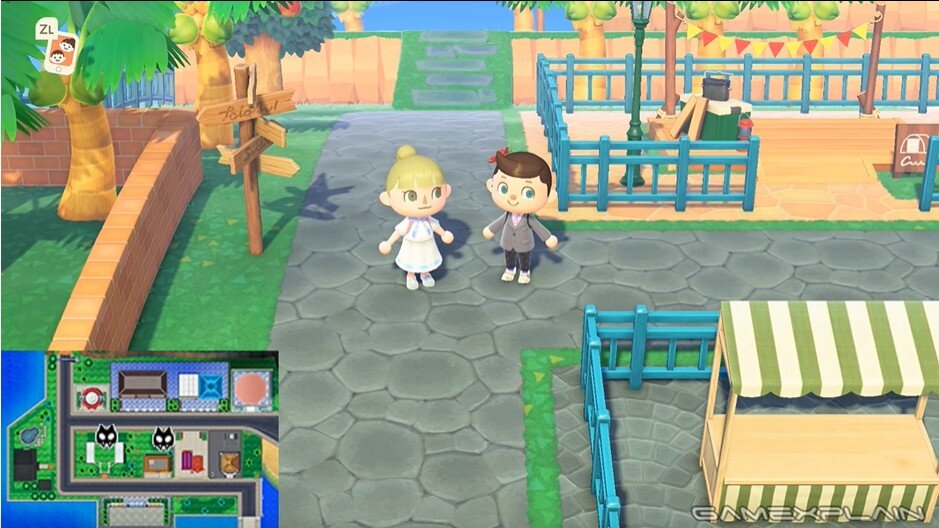L'isola di Mele Mele ricreata in Animal Crossing: New Horizons