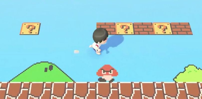 Il primo mondo di Super Mario ricreato in Animal Crossing: New Horizons