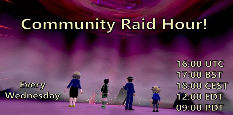 #CommunityRaidHour: partecipa ai raid di Pokémon Spada e Scudo con le community di tutto il mondo