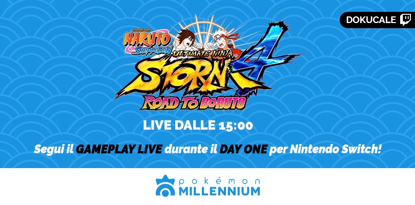Naruto Shippuden Ultimate Ninja Storm oggi in live alle 15 su Twitch!