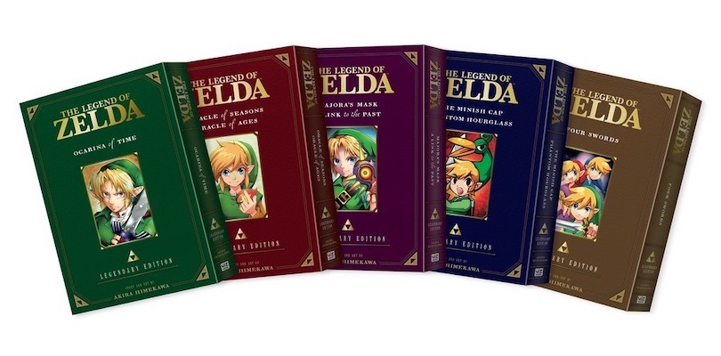 Ecco il cofanetto da collezione dei manga di The Legend of Zelda