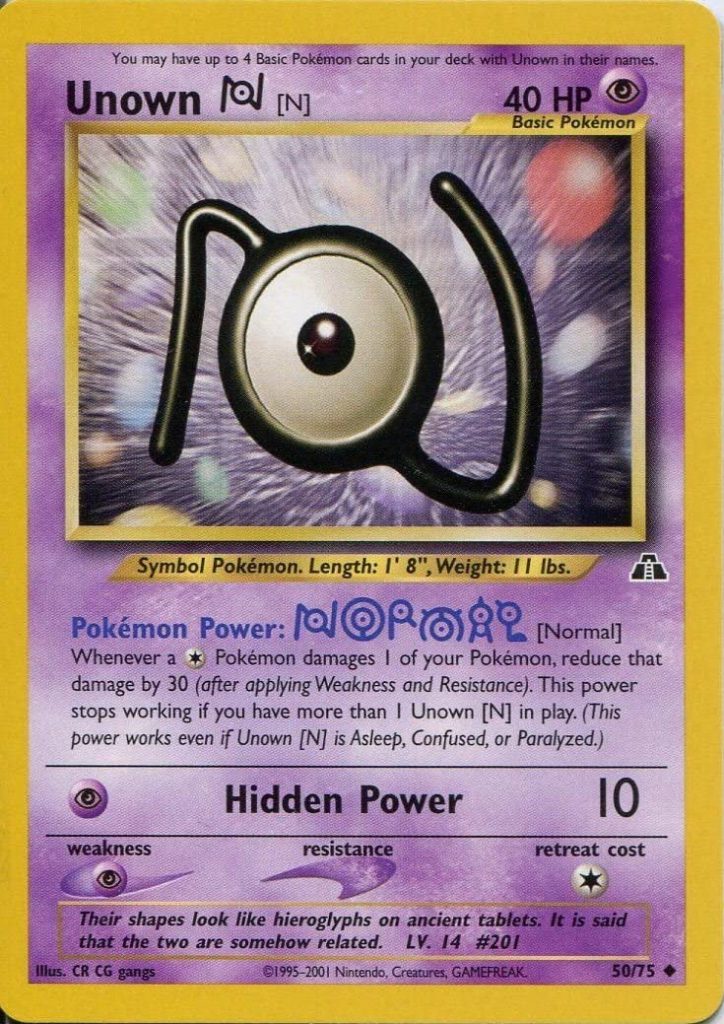 Unown N Neo Discovery
